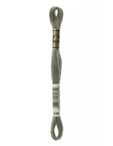 Fil à broder, Fumée grise, 646