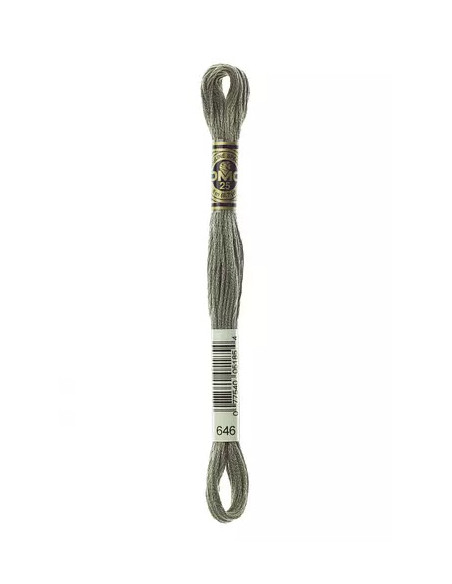 Fil à broder, Fumée grise, 646