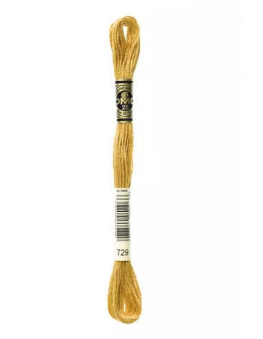 Fil à broder, Miel, 729