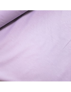 Cretonne de coton unie, lavande