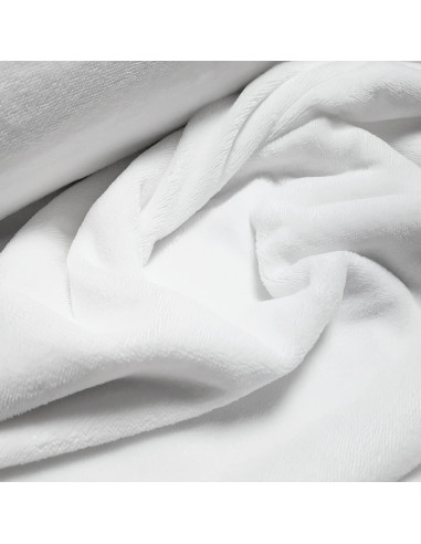 Eponge de bambou doudou, blanc