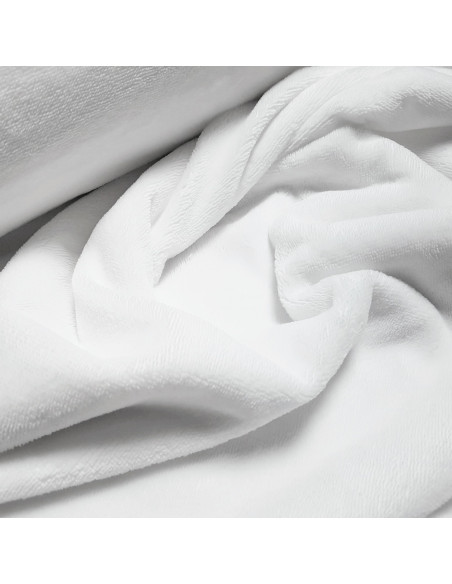 Eponge de bambou doudou, blanc