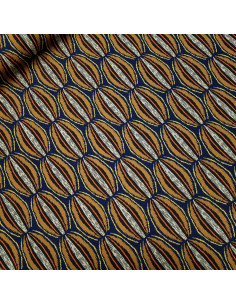 Toile déperlante big manioc, havane