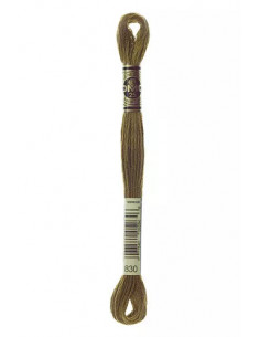 Fil à broder, Vert chêne liège, 830