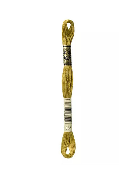 Fil à broder, Laiton, 833