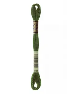 Fil à broder, Mouliné Spécial DMC Art 117, 8 m, Avocat (904)