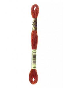 Fil à broder, Brun tomette, 919