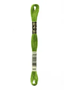 Fil à broder, Mouliné Spécial DMC Art 117, 8 m, Vert pomme (906)
