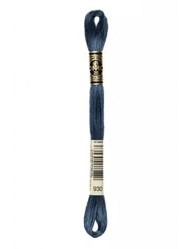 Fil à broder, Ardoise grise, 930