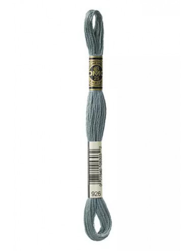 Fil à broder, Mouliné Spécial DMC Art 117, 8 m, Gris vert (926)