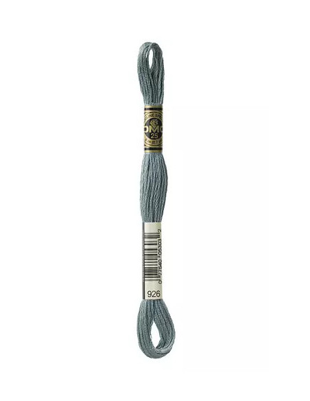 Fil à broder, Mouliné Spécial DMC Art 117, 8 m, Gris vert (926)