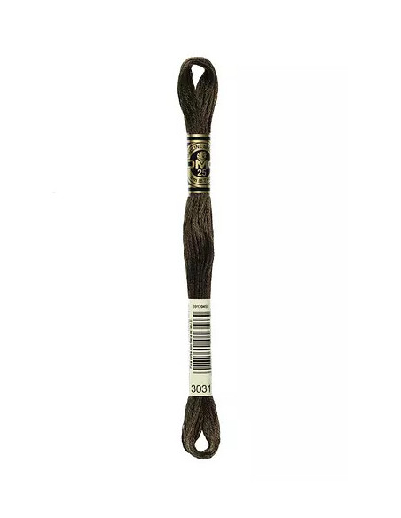 Fil à broder, Cachou, 3031