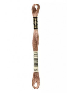 Fil à broder, Beige foncé, 3064