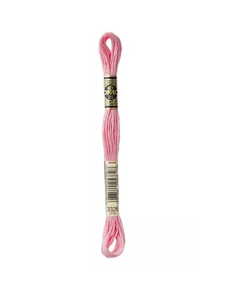 Fil à broder, Rose églantine, 3326