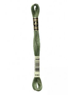 Fil à broder, Vert romarin, 3363