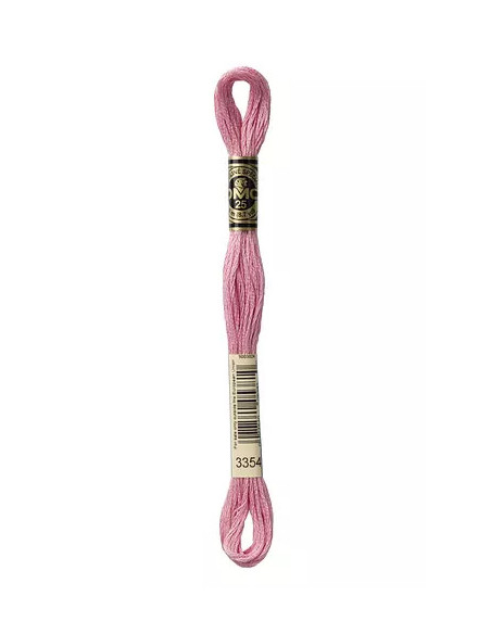 Fil à broder, Rose hortensia, 3354