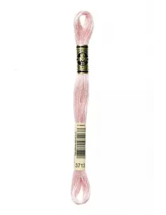 Fil à broder, Mouliné Spécial DMC Art 117, 8 m, Quartz rose (3713)