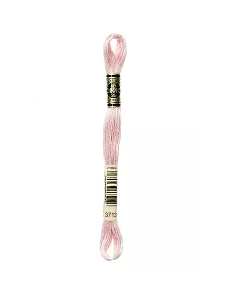 Fil à broder, Mouliné Spécial DMC Art 117, 8 m, Quartz rose (3713)