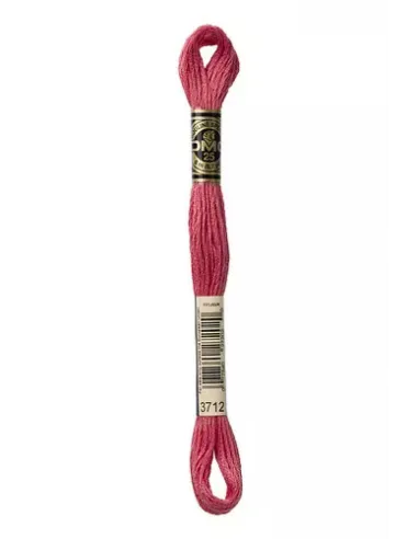 Fil à broder, Mouliné Spécial DMC Art 117, 8 m, Blush rose (3712)