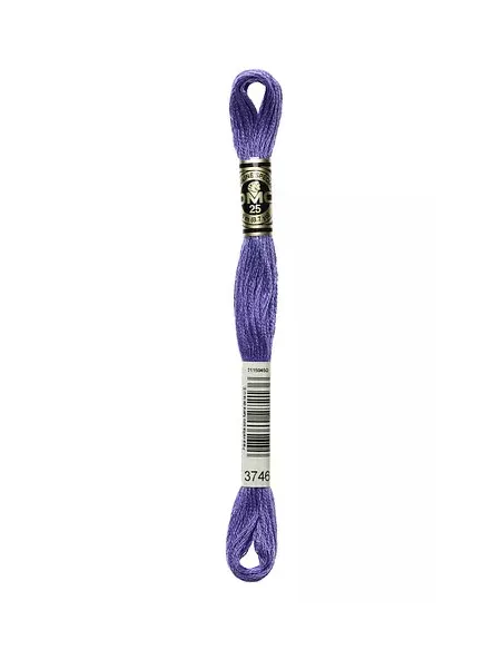 Fil à broder, Mouliné Spécial DMC Art 117, 8 m, Iris (3746)