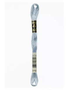 Fil à broder,  Bleu porcelaine clair, 3752