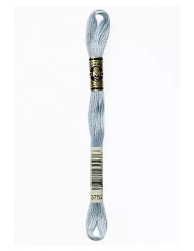 Fil à broder,  Bleu porcelaine clair, 3752