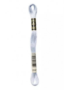 Fil à broder, Bleu glacier nacré, 3747