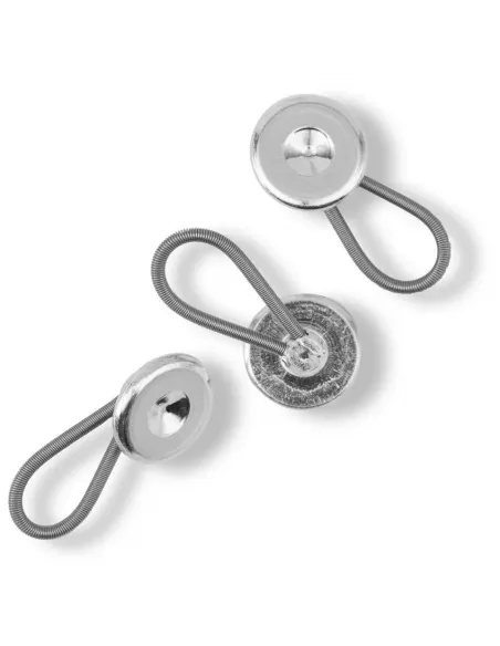 Bouton flexi Prym 19 mm argent, métal | Zephyr Tissus