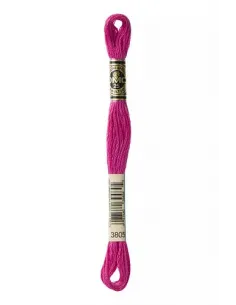 Fil à broder, Mouliné Spécial DMC Art 117, 8 m, Fuschia (3805)