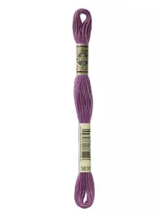 Fil à broder, Mouliné Spécial DMC Art 117, 8 m, Violet pourpre (3835)