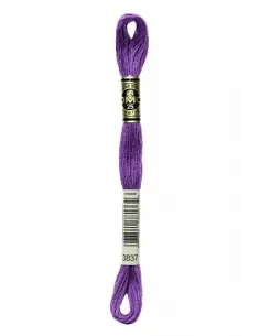 Fil à broder, Mouliné Spécial DMC Art 117, 8 m, Violet métallique (3837)