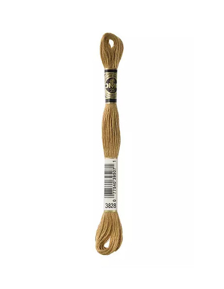 Fil à broder, Chêne, 3828