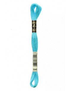 Fil à broder,  Bleu navajo, 3846