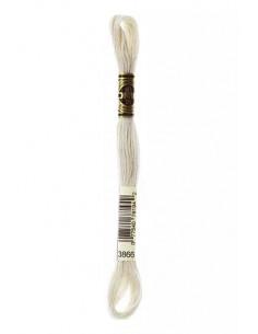 Fil à broder, Blanc d'ail, 3866