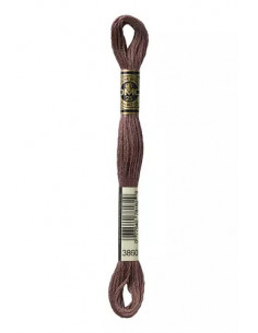 Fil à broder, Taupe foncé, 3860