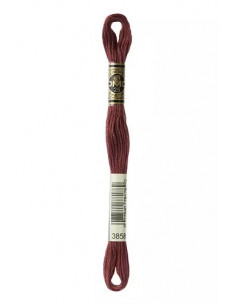 Fil à broder, Brun rosé, 3858