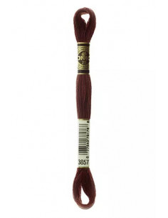 Fil à broder, Cuivre rouge, 3857