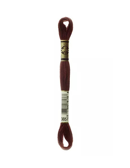 Fil à broder, Cuivre rouge, 3857