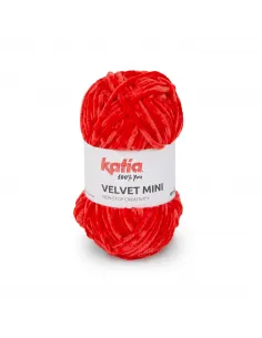 Fil Katia, Velvet Mini, Coloris au choix, Crochet 6-6.5mm, 100% Polyester 2