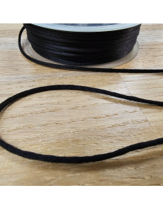 Queue de rat, Ø2,5mm, noir 2