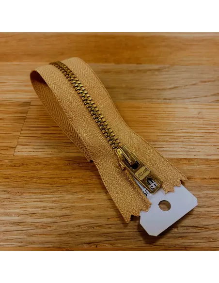 Fermeture à glissière Prym Z14 beige 18 cm | Zephyr Tissus