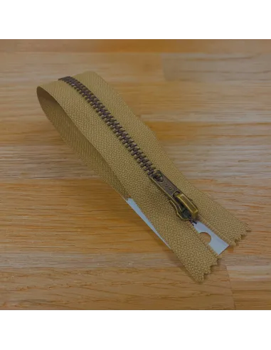 Fermeture à glissière Prym Z14 beige 10 cm | Zephyr Tissus