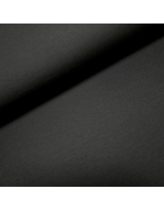 Jersey épais et fluide, noir