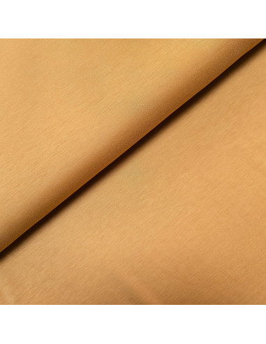 Tissu, Jersey Épais et Fluide Uni, Ocre, Laize 157 cm, Polyester Spandex