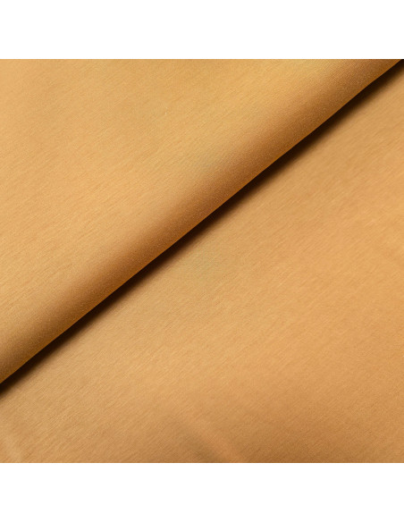 Tissu, Jersey Épais et Fluide Uni, Ocre, Laize 157 cm, Polyester Spandex
