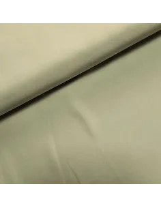 Tissu, Sergé Microfibre Stretch, Vert Amande, Laize 145 cm, 94% Polyester 6% Élasthanne