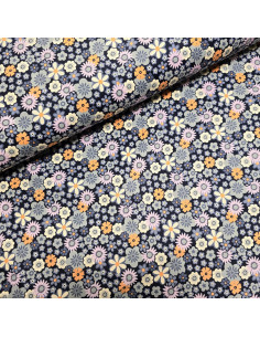 Velours milleraies, fleurs