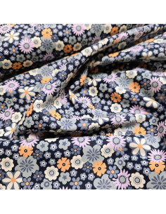 Velours milleraies, fleurs 2