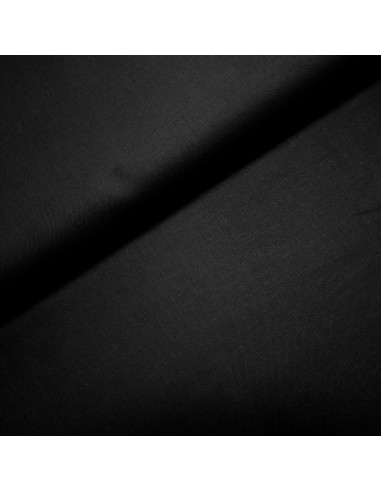 Canvas uni, noir