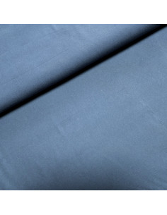 Viscose unie stretch, bleu jean